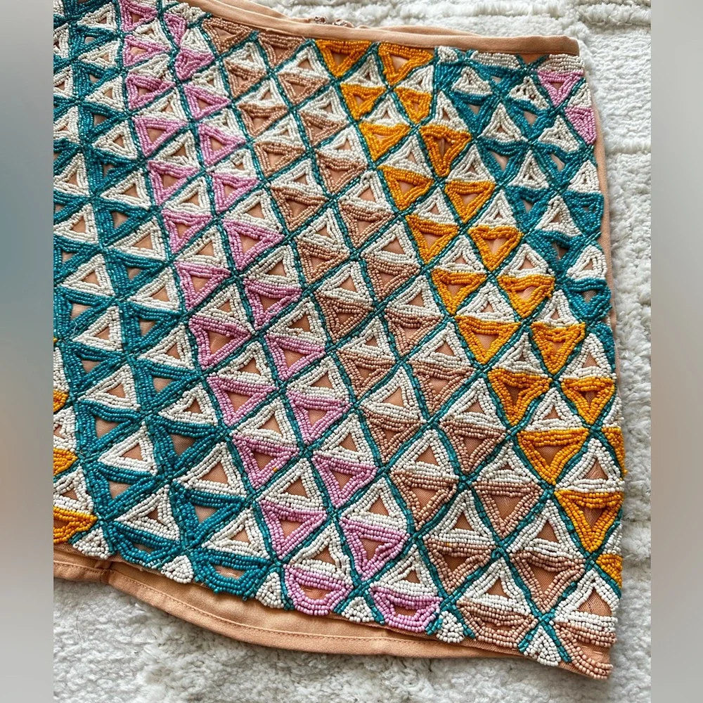 Walter Baker Carrie Skirt in Vera Cruz Beading